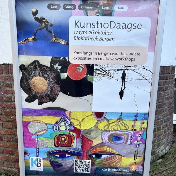 Kunst10Daagse Bergen 2025 Bibliotheek